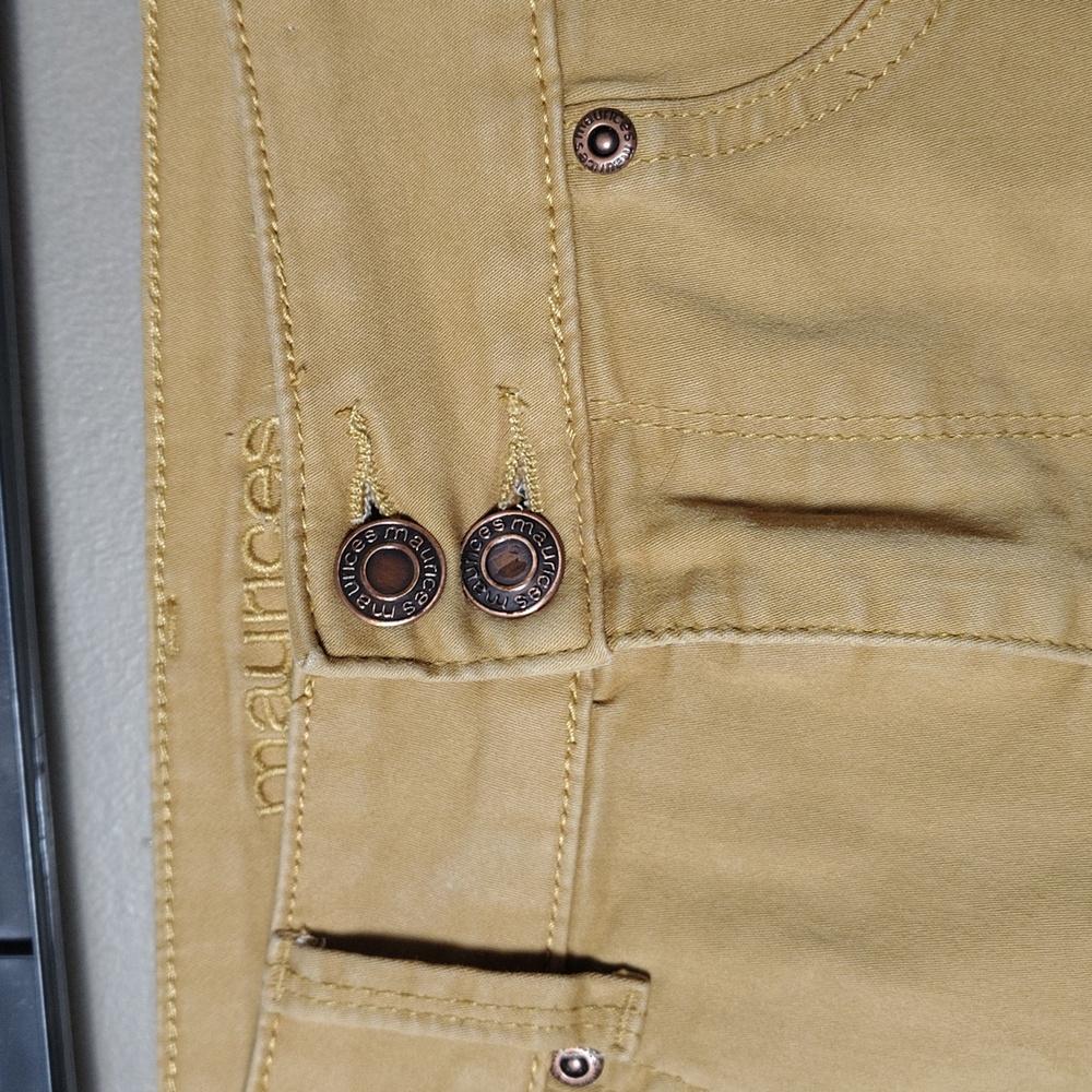 Maurices Dark Gold High Rise Jeggings Size XS - Picture 6 of 7